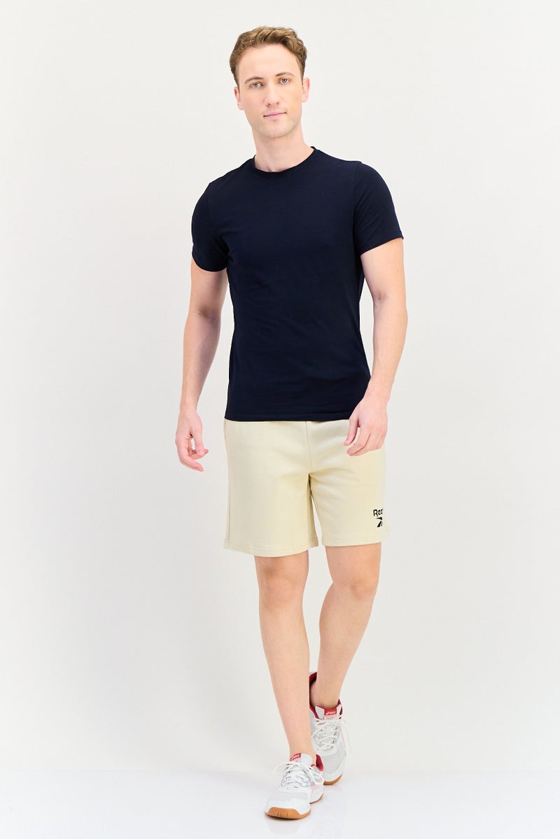 Reebok Men Sportswear Fit Outdoor Shorts, Beige - Image 4