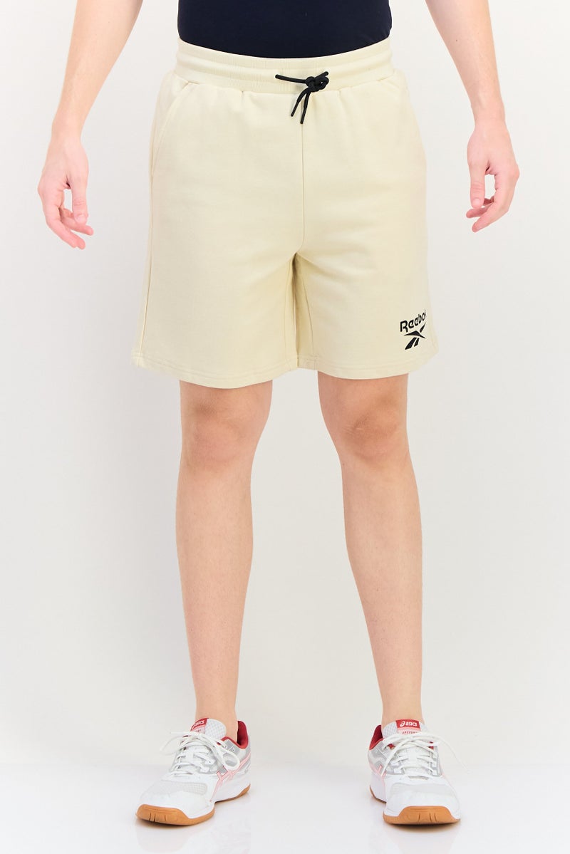 Reebok Men Sportswear Fit Outdoor Shorts, Beige - Image 1
