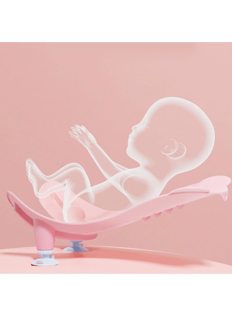 Barakah دعم استحمام الرضع المحمول، أداة سريعة لغسل مؤخرة الطفل للأحواض، والأسطح، وحمامات الاستحمام، خفيفة الوزن ومريحة للعناية اليومية بالطفل، مثالية للآباء ومقدمي الرعاية (أبيض) - Image 3