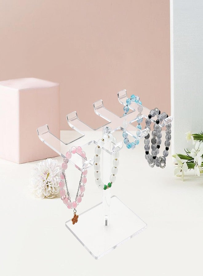 Bigfety Acrylic Bracelet Holder Stand, Holds Lots of Bracelets, Easy to Access, Great Gift for Women - Image 5