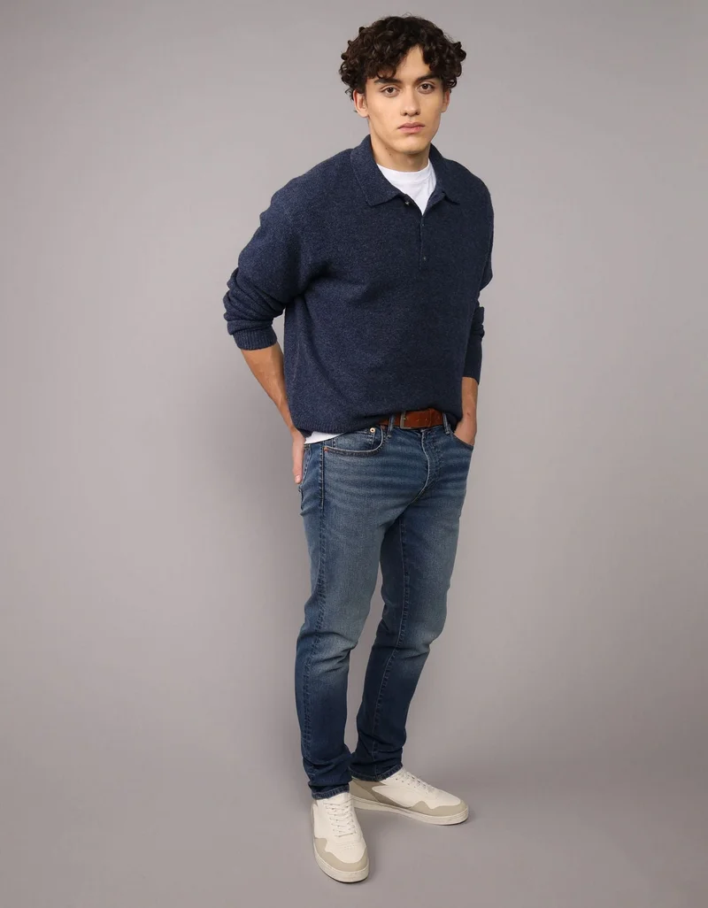 امريكان ايجل كنزة بياقة بولو