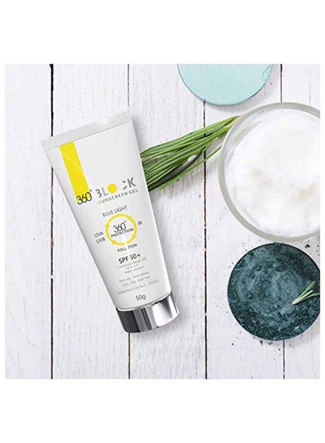 ETHIGLO 360 Block Sunscreen Gel Spf 50+ Protects From Uva Uvb Infrared Radiation (Ir) Blue Light & Atmospheric Pollutants  - Image 5