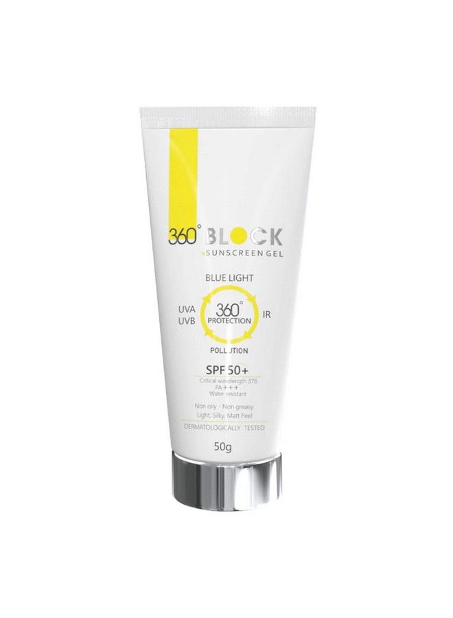ETHIGLO 360 Block Sunscreen Gel Spf 50+ Protects From Uva Uvb Infrared Radiation (Ir) Blue Light & Atmospheric Pollutants  - Image 2