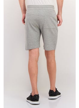 Gazzarrini Men Printed Side Pocket Bermuda Shorts, Heather  Grey  - Image 4