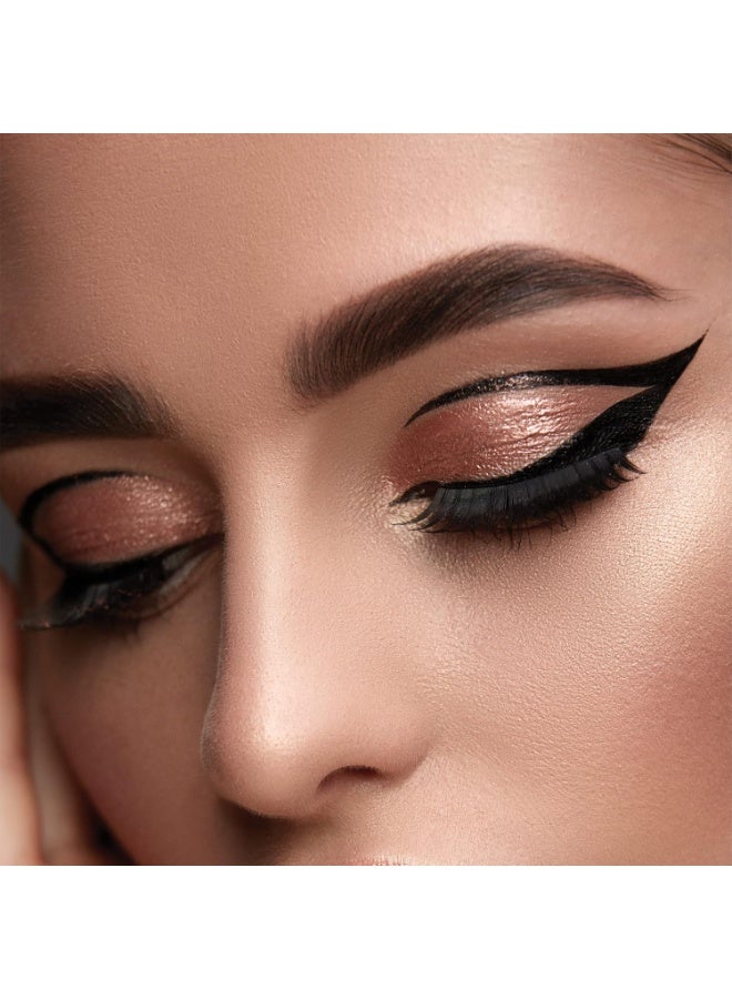 Lenphor Sketch It Eye Liner Waterproof Smudge Proof Matte Finish Eye Makeup Precision Tip for Professional Strokes Intense Look Smooth Application - Image 4