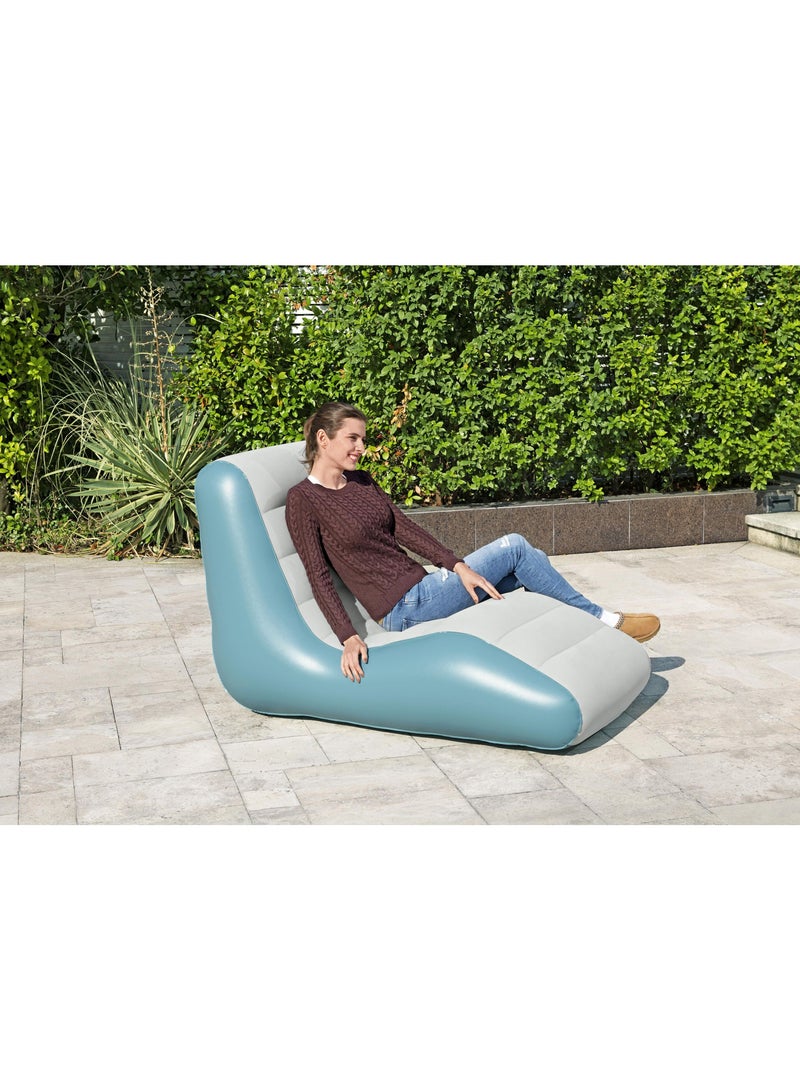 Bestway Bestway® 52.5" x 31" x 34.5"/1.33m x 79cm x 88cm Leisure Luxe Chaise Lounger 75127 - Image 4