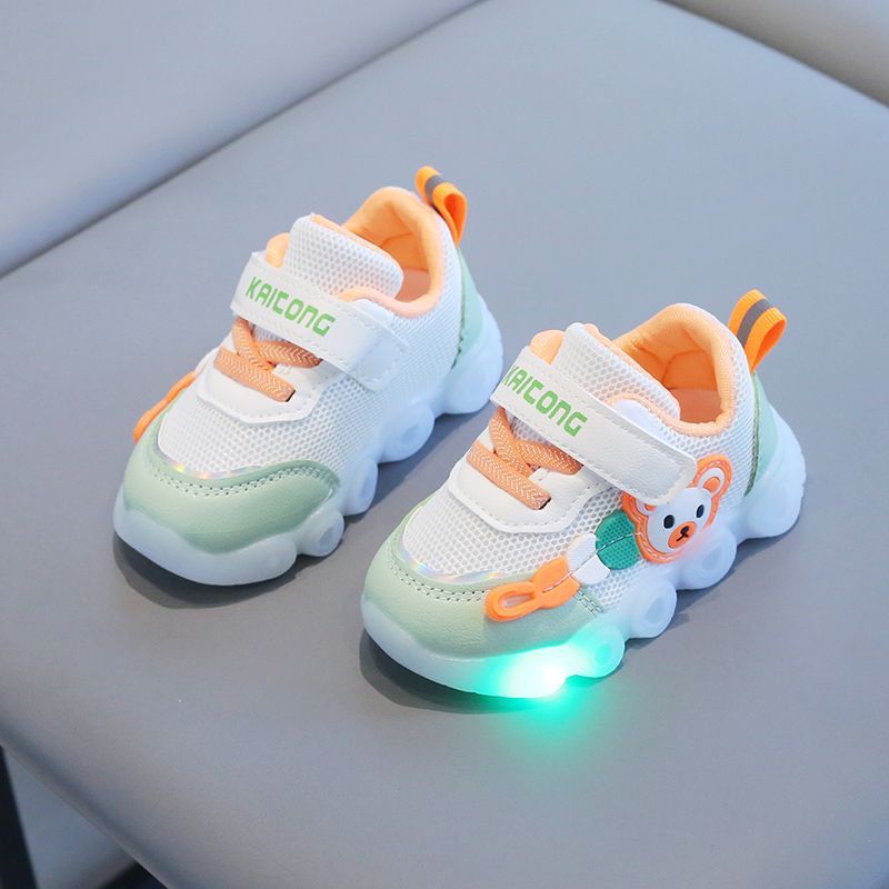 2024 cotton shoes new 0-3 years old children's sneaker soft sole non-slip men's and women's baby shoes big two cotton warm shoes - Image 1