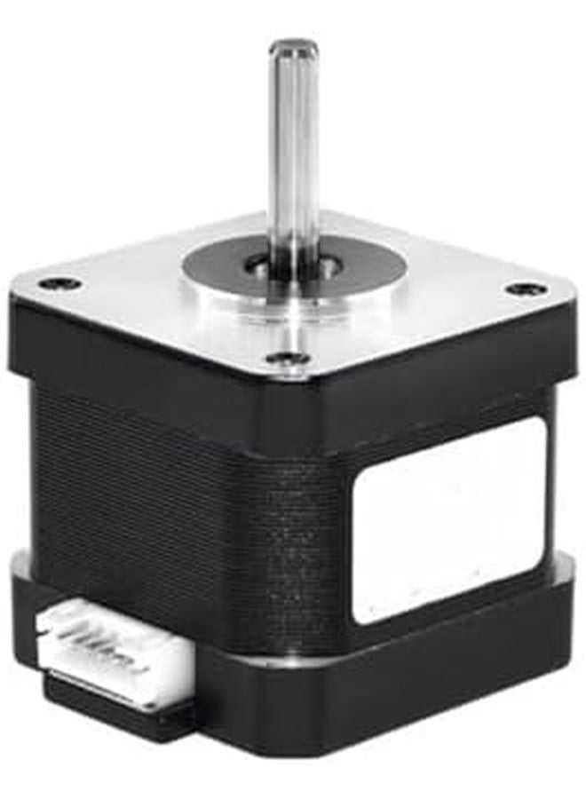 محرك خطوي Nema 17 42BYGH 1.5A ثنائي الطور 4 أسلاك 42x38 ملم عمود D 5 ملم لآلة CNC - Image 3