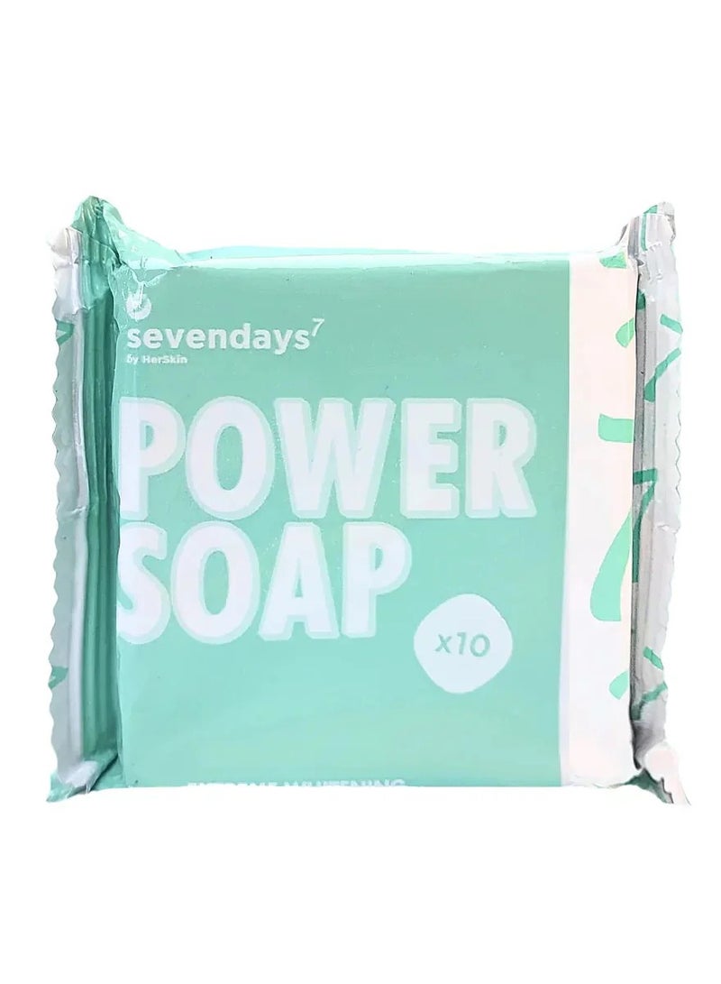 بشرتها صابونة سيفين دايز من هير سكين باور للوجه والجسم، 80 غرام