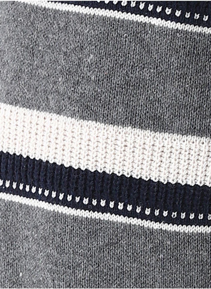Andora - Regular Fit Slip On Boys Pullover_ Grey, Navy Blue & Off White - Image 1
