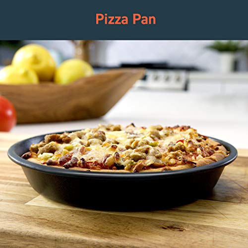 COSORI Air Fryer Accessories, Set of 6 Perfect for Most 5.0 Qt and Larger Ovens, Cake & Pizza Pan, Metal Holder, Rack & Skewers, etc, BPA Free, Nonstick, Dishwasher Safe, 5.8 QT, Black - Image 2