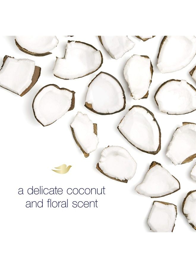 Dove مزيل عرق خالٍ من الألومنيوم للنساء، حماية من الروائح الكريهة لمدة 24 ساعة، برائحة جوز الهند والياسمين الوردي، 7.8 أونصة، 3 قطع، أبيض - Image 4