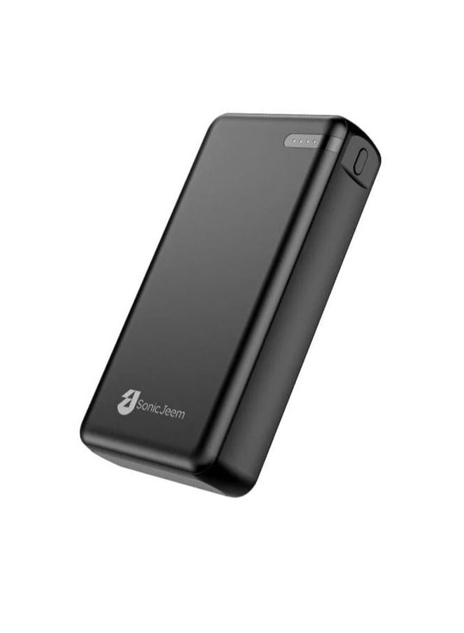 SONIC JEEM SonicJeem SJ228D 10000mAh Power Bank | 20W PD Fast Charging | Dual Type-C Output | Compact & Flight Friendly with Fire-Safe Design - Image 1
