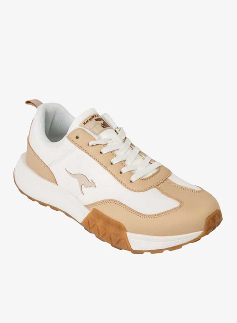 kangaROOS Womens Logo Detail Walking Shoes With Lace-Up Closure - Image 3