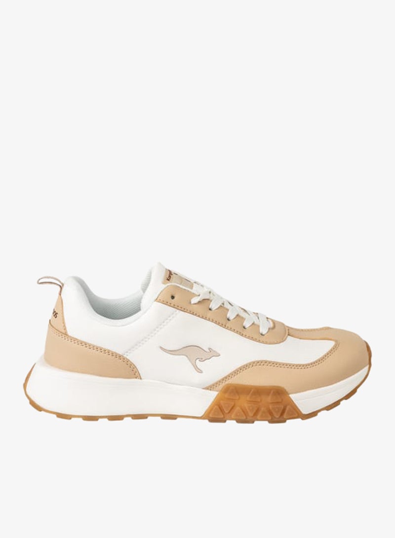 kangaROOS Womens Logo Detail Walking Shoes With Lace-Up Closure - Image 1