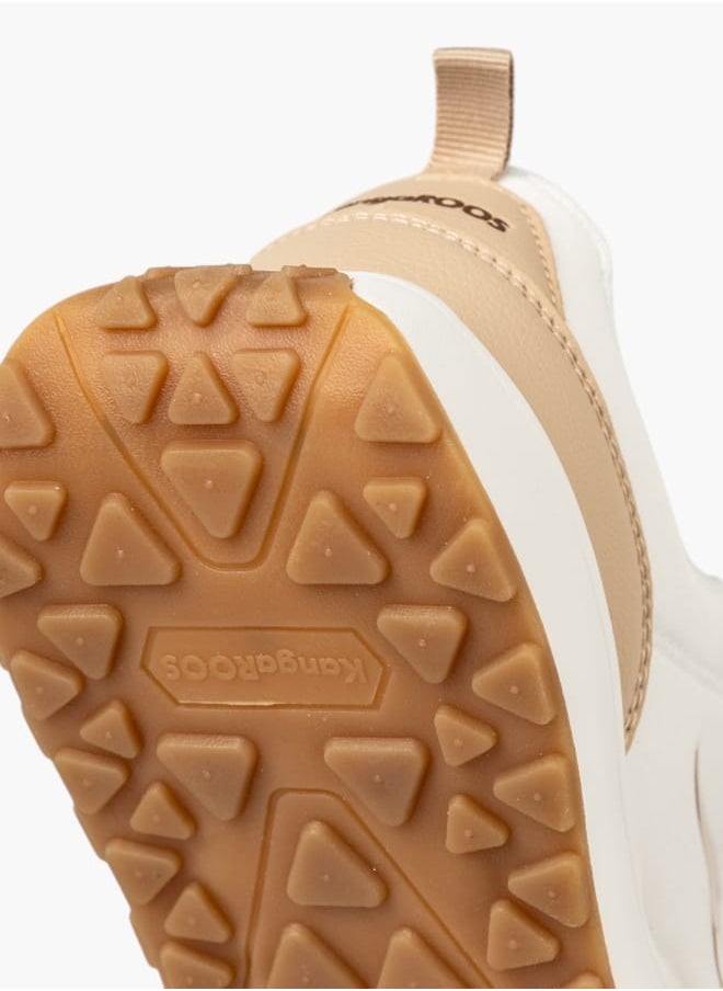 kangaROOS - Womens Logo Detail Walking Shoes With Lace-Up Closure - Image 1