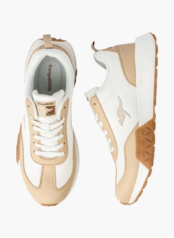 kangaROOS - Womens Logo Detail Walking Shoes With Lace-Up Closure - Image 1