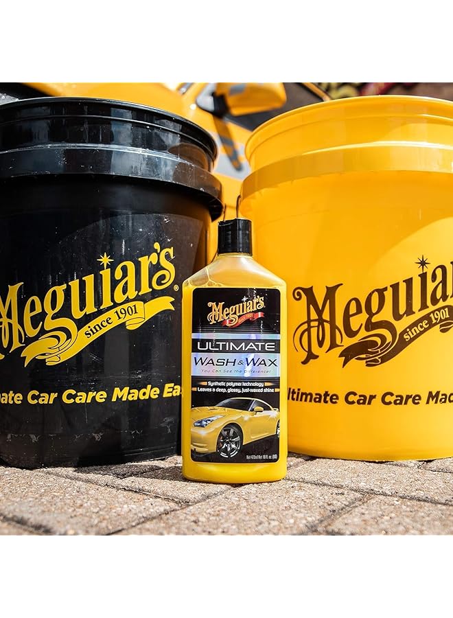 Meguiar's G17716Eu Ultimate Car Wash And Wax (473Ml) - Image 2