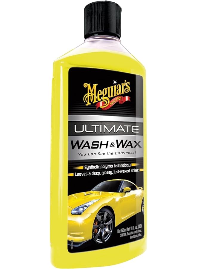 Meguiar's G17716Eu Ultimate Car Wash And Wax (473Ml) - Image 1