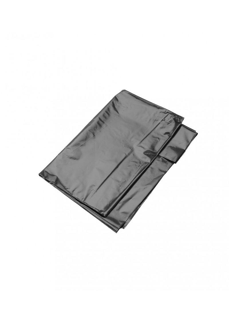 Disposable Strong & Biodegradable Trash Can Bin Liners, 5 Rolls  Small Black Trash Bags Strong Garbage Bags, Waste Basket Liner, for Home, Kitchen, Office 110 X 130CM 20KG  - Image 2
