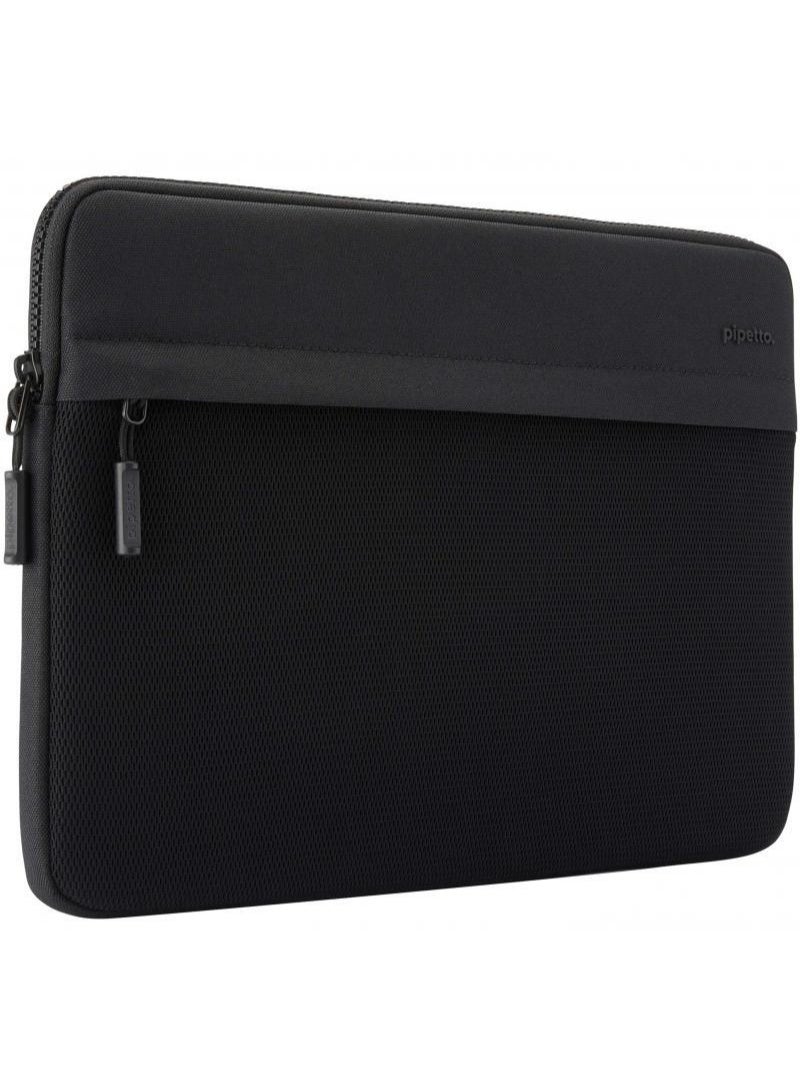Pipetto Expand MacBook Sleeve for 13-14 inch Laptops, Black - Image 1