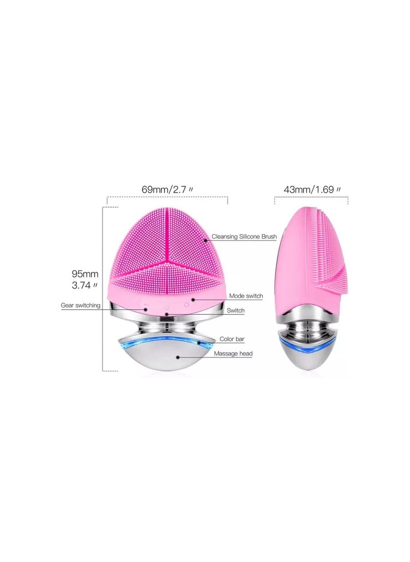 BBstore BBstore Sonic Silicone Facial Brush,Heated,Powerful Hygienic Cleanser/Massager  - Image 5