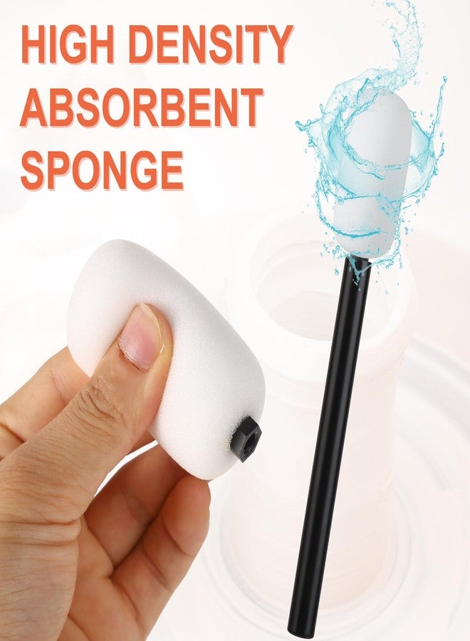 PEUTIER Telescoping Sponge Stick for Pottery, Retractable Pottery Sponge Stick Ceramic Shaping Tools for Cleaning up Excess Water from Tall or Narrow Pottery and Help Shape Sponge with Handle Mudtools - Image 3