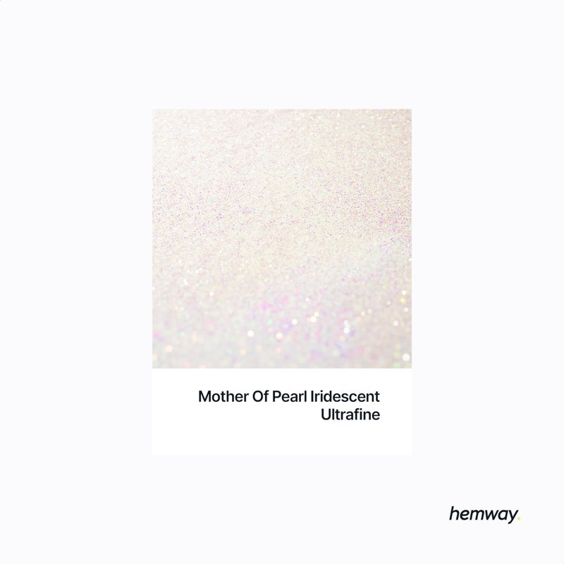 Hemway Glitter Paint for Walls Mother of Pearl Iridescent Additive Emulsion Latex Acrylic Sparkles Interior Painting 100g / 3.5oz - Image 2