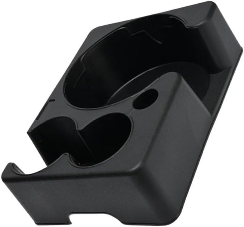 Car Cup Holder Organizer for Beverage Rack, Plastic Water Cup Rack Base with Insulated Bottle Holder, Black Car Interior Accessory for Travel and Daily Use - Image 1