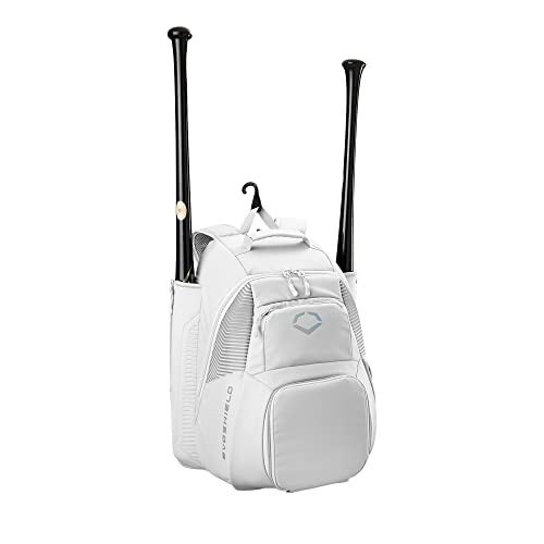 EvoShield Tone Set Baseball Backpack - Team White - Image 2