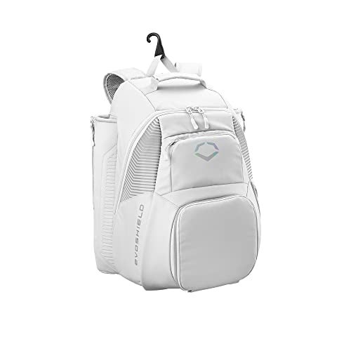 EvoShield Tone Set Baseball Backpack - Team White - Image 1