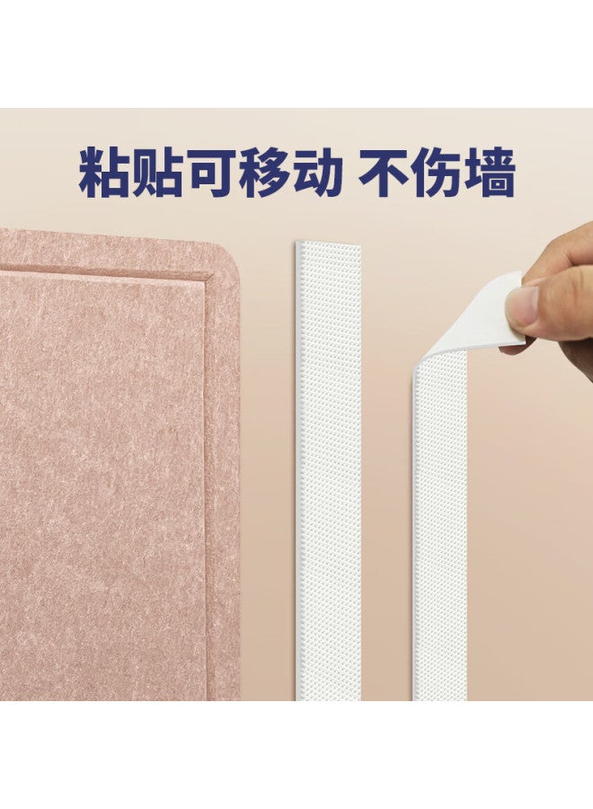 Flybook 60x80cm Felt Board Removable Wall-friendly No Drilling Polaroid Photo Display Creative Decorative Frame Background Wall Sticker Message Board Bulletin Board Cork Board