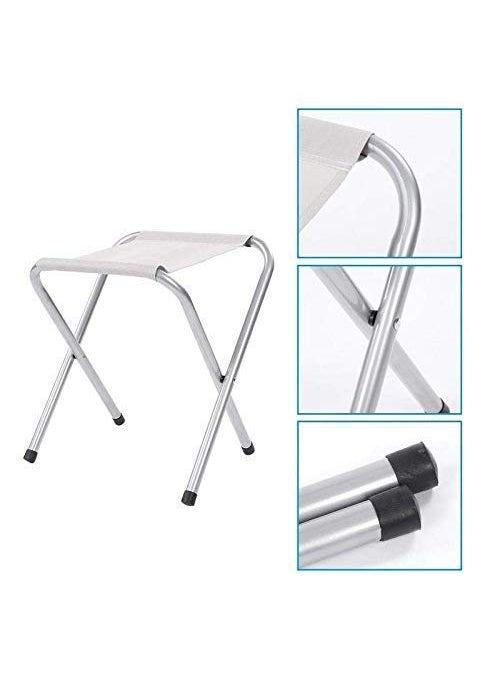 Pavitra Shop Pavitra Shop Cloth Folding Portable Lightweight Stool for Camping Stool Fishing Chair Picnic Beach Bath Lawn Barbecue Garden Stool  - Image 5