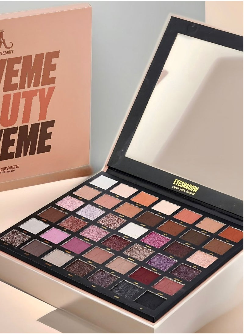 LOVEME BEAUTY 42 COLOR  EYESHADOW PALETTE 