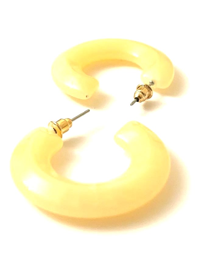 Trio Earrings Yellow Gold rod earrings  - Image 1
