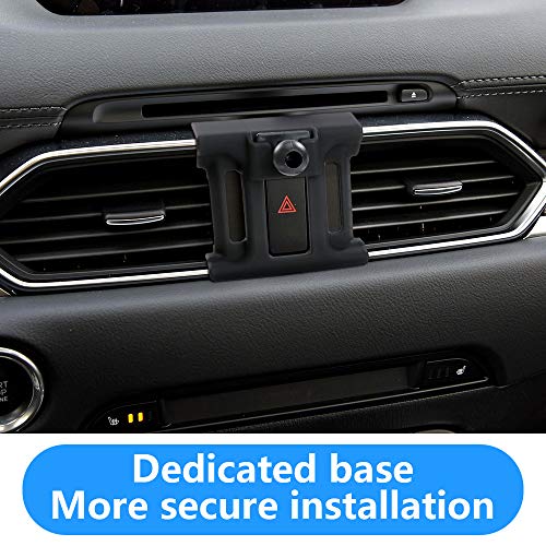 musttrue LUNQIN Car Phone Holder for Mazda CX-5 CX5 2017 2018 2019 2020 2021 2022 2023 2024 2025 CX 5 SUV Auto Interior Accessories Best Cell Phones Mount Cellphone Mobile Cradle Charging Navigation Bracket - Image 4