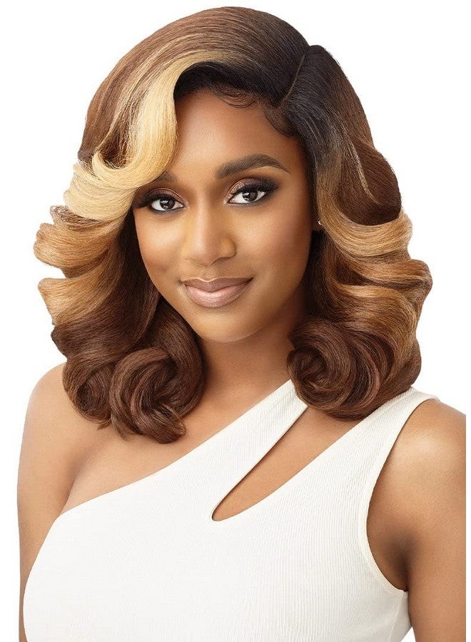 أوتر باروكة شعر أمامية دانتيل عميقة عالية الدقة من سليكلاي - شادورا (1B)، عدد 1.0