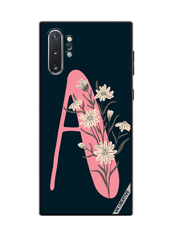 VR CREATIVE Protective Case Cover For Samsung Galaxy Note10 Plus 5G Alphabet A Design Multicolour - Image 1