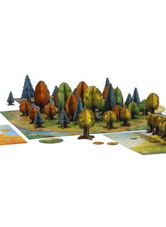 blue orange BLUE ORANGE GAMES Photosynthesis Board Game - Award Winning Family or Adult Strategy Board Game for 2 to 4 Players. Recommended for Ages 8 & Up.  - Image 2