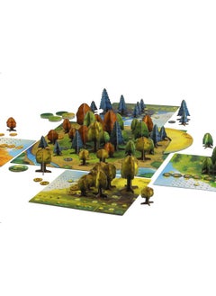 blue orange BLUE ORANGE GAMES Photosynthesis Board Game - Award Winning Family or Adult Strategy Board Game for 2 to 4 Players. Recommended for Ages 8 & Up.  - Image 3