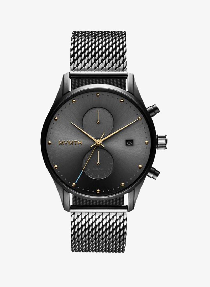 MVMT Men's Multifunction Watch, Grey Dial, Grey Stainless Steel Strap - Image 2