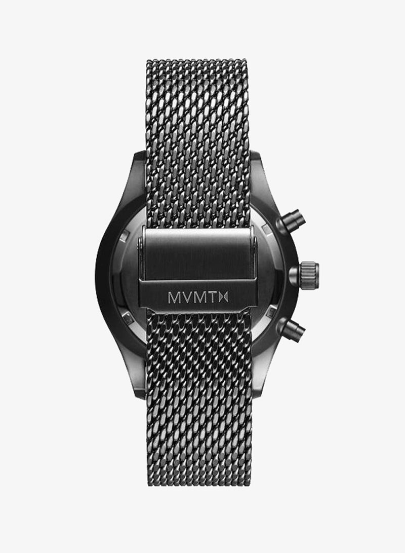MVMT Men's Multifunction Watch, Grey Dial, Grey Stainless Steel Strap - Image 3