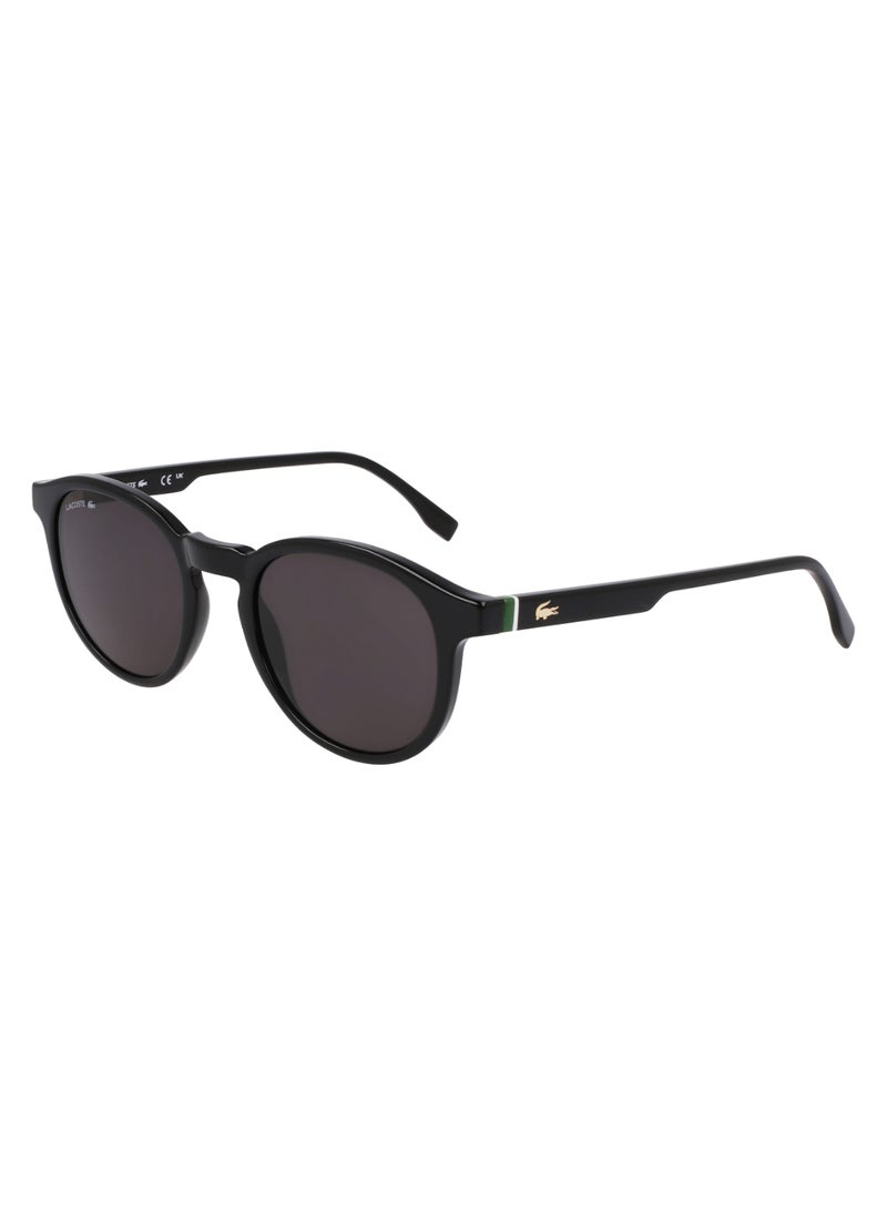 LACOSTE - إطار كامل حيوي INJ-G820 دائري نظارات شمسية لاكوست L6030S 5021 (001) أسود - Image 1