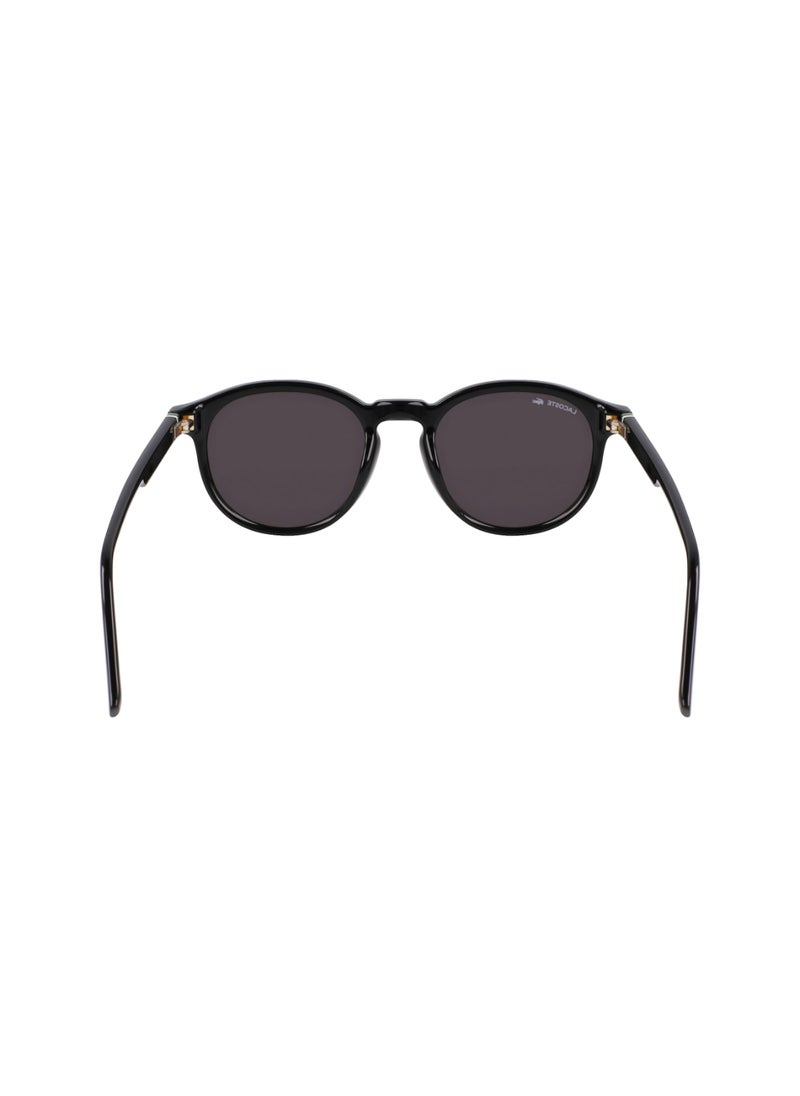 LACOSTE - إطار كامل حيوي INJ-G820 دائري نظارات شمسية لاكوست L6030S 5021 (001) أسود - Image 1