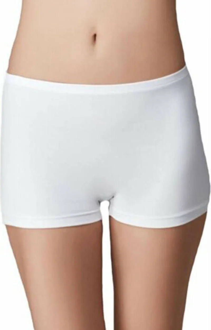 Papatya İç Giyim Daisy 2550 Boxer Shorts Breathable Cotton/white/s-M