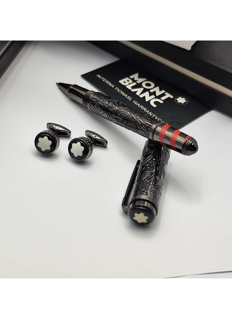Mont Blanc Mont Blanc pen and cufflink  Estelle Estelle  New latest version  Mont Blanc   💎 ⚡️First class 