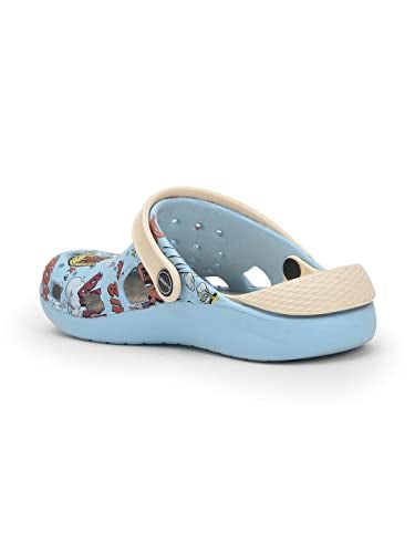 Liberty A-HA LPMXT-810 Casual Slingback Clogs for Men with EVA Sole | Slip-On Comfort, Breathable & Lightweight | Soft Footbed | Printed Stylish Home Wear Footwear (S.Blue - 7 UK) - Image 3