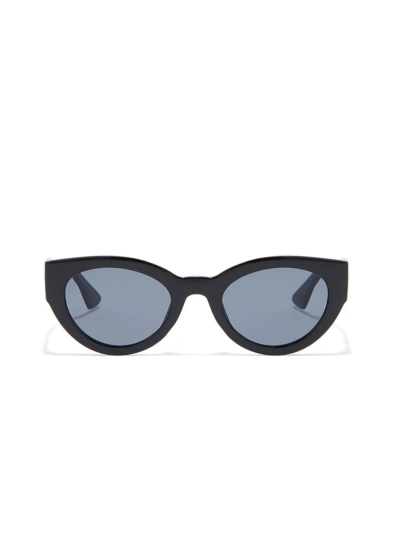 Blackout Raw,Women Sunglasses, Cat Eye Sunglasses, UV Protection: UV400 (Black,Grey)