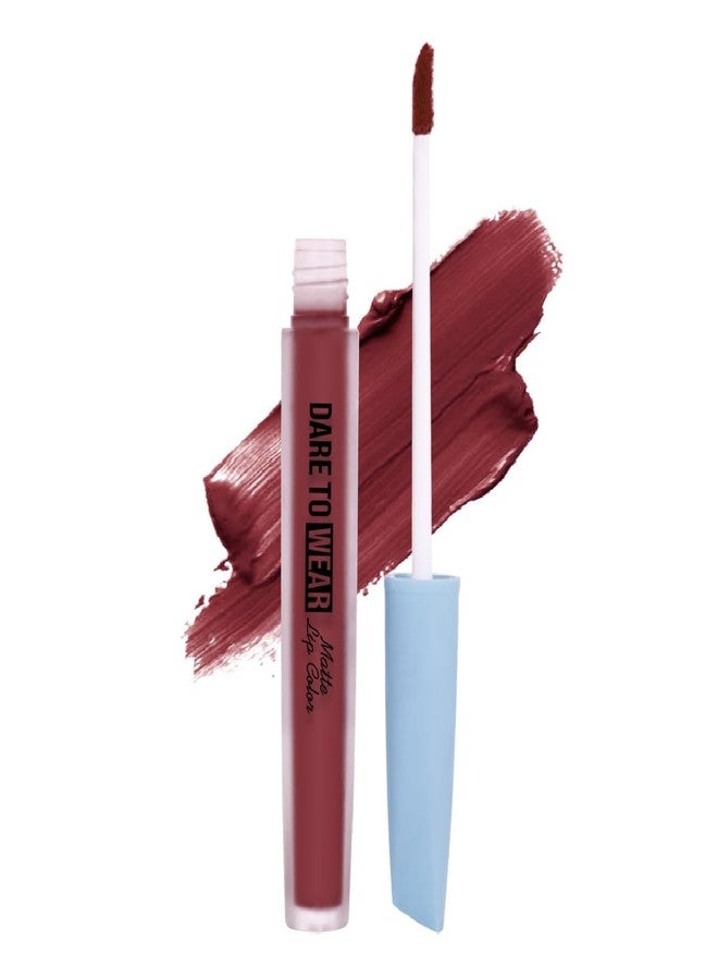 MATT LOOK Dare To Wear Matte Lip Color Lipstick|Highly Pigmented|Waterproof|Flawless Finish|Long Lasting|Matte Nude Colors|Non Transfer|Smudge Free|Long Lasting- Beloved(3.5ml) - Image 1