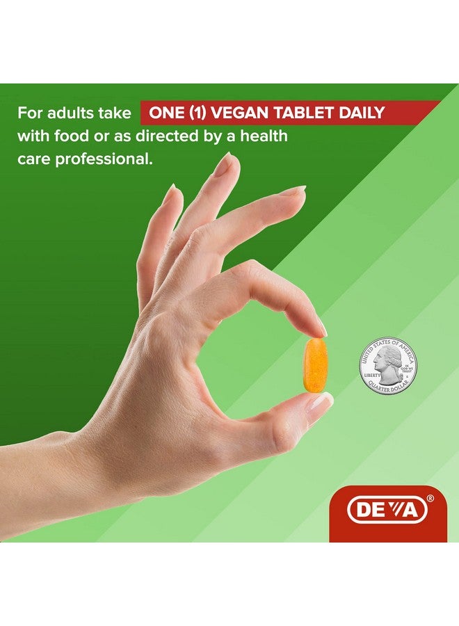 DEVA Vegan Glucosamine MSM & Chondroitin + Turmeric, CMO, Boswellia, Hyaluronic Acid & More, Improved Non-Animal Formula, 90 Tablets - Image 3